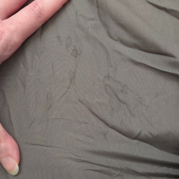 Burberry‎ London Leopard & Plaid Beige Silk A-Line Sleeveless Dress- Size 6 - Picture 9 of 11